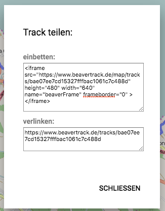 Track teilen